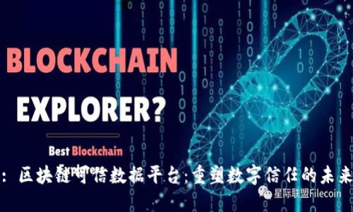 : 区块链可信数据平台：重塑数字信任的未来