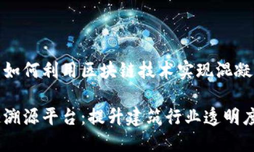 在建筑行业中如何利用区块链技术实现混凝土的溯源管理

混凝土区块链溯源平台：提升建筑行业透明度与安全性